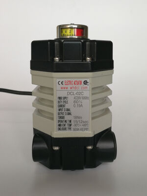 CSA Super torque miniatura DC/AC 18Nm attuatore elettrico