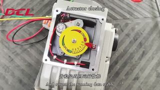 Test di comunicazione Modbus‑RTU per attuatori elettrici