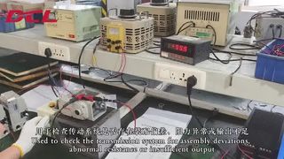 Test delle prestazioni della coppia intermedia dell'attuatore elettrico